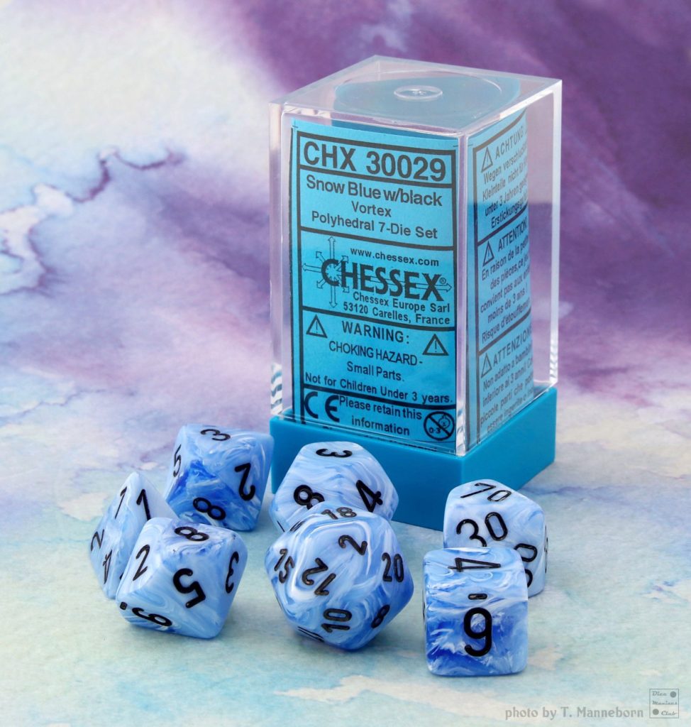 Lab Dice 2019 - Vortex Snow Blue